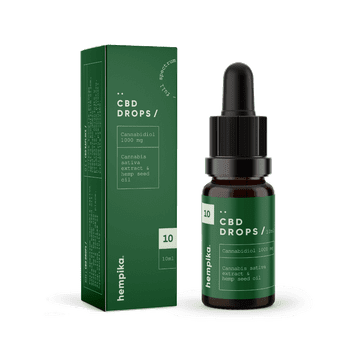 Hempika CBD kapljice 1000mg (10ml)