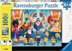 Ravensburger Puzzle Mimoni 2: The Villain prihaja XXL 100 kosov