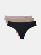 Under Armour Hlačke PS Thong 3Pack -BLK XS
