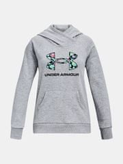 Under Armour Pulover Rival Logo Hoodie-GRY L