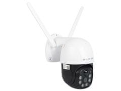 Blow H-392 IP kamera, brezžična, 4G-LTE, 1080p, PTZ, vrtljiva, nočno snemanje, senzor gibanja, aplikacija, baterija + solarni panel