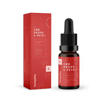 Hempika CBD kapljice za živali 200mg (10ml)