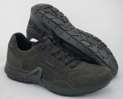 43106 14301 nizki čevlji, črno/sivi z modrimi dodatki, 45