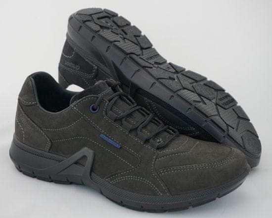 Grisport 43106 14301 nizki čevlji, črno/sivi z modrimi dodatki