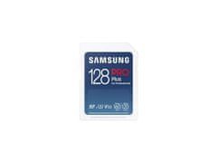 Samsung SDXC spominska kartica, 128 GB PRO Plus, U3, V30, UHS-I