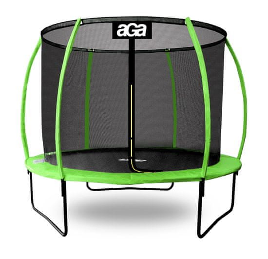 Aga SPORT EXCLUSIVE Trampolin 180 cm Svetlo zelena + zaščitna mreža