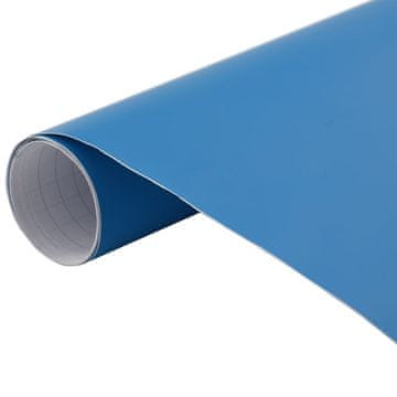 Vidaxl Folija za avto 2 kosa mat modra 100x150 cm