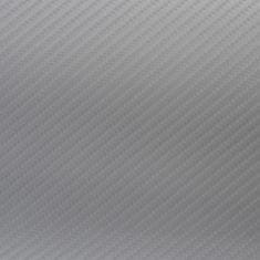 Vidaxl Folija za avto 2 kosa 4D srebrna 100x150 cm + 50x150 cm