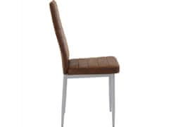 Danish Style Jedilni stol Kiki (SET 2), rjav