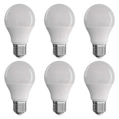 Emos LED žarnica Classic A60 8,5W E27, toplo bela, 6 kosi