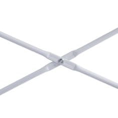 Vidaxl Računalniška miza bela 110x60x138 cm iverna plošča