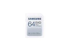 Samsung EVO Plus spominska kartica, SDXC, 64GB, U1, V10, UHS-I - odprta embalaža