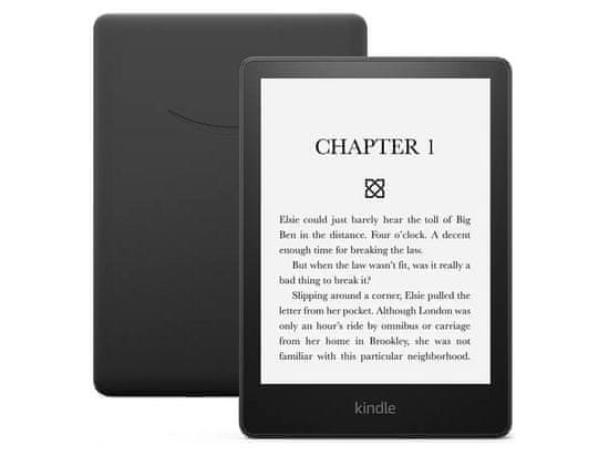 Amazon Kindle Paperwhite 2021 (11 Gen) E-bralnik, 17.27 cm (6,8"), 8 GB, WiFi, 300 dpi, Special Offers, črn
