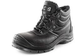 CXS Delovni čevlji - delovni gležnjarji SAFETY STEEL NICKEL S3, zimski, črni 