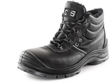 Delovni čevlji - delovni gležnjarji SAFETY STEEL NICKEL S3, zimski, črni