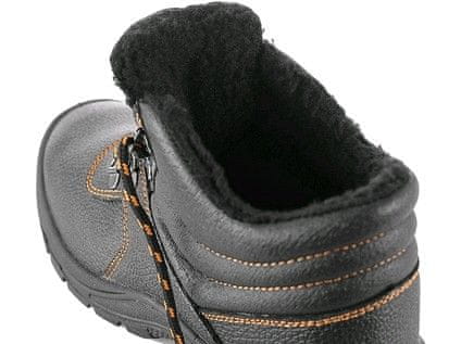 Delovni čevlji - gležnjarji STONE APATIT WINTER S3, zimski, črni