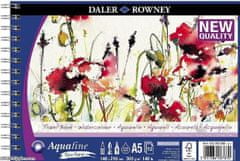 Daler Rowney Blok akvarelni Aquafine Travel Fine A5, 300g, CP, 12 listov