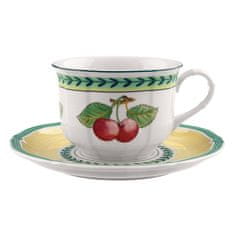 Villeroy & Boch Skodelica za zajtrk s krožničkom iz kolekcije FRENCH GARDEN FLEURENCE 2 kosa