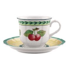 Villeroy & Boch Kavna skodelica s krožničkom iz kolekcije FRENCH GARDEN FLEURENCE 2 kosa