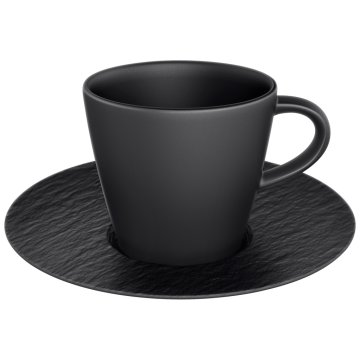 Villeroy & Boch Skodelica za espresso s krožničkom iz kolekcije MANUFACTURE ROCK 2 kosa