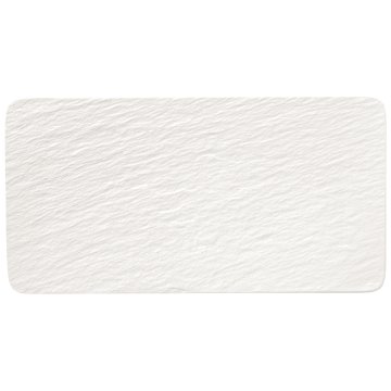 Villeroy & Boch Pravokoten servirni krožnik iz kolekcije MANUFACTURE ROCK BLANC