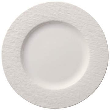 Villeroy & Boch Plitek krožnik iz kolekcije MANUFACTURE ROCK BLANC