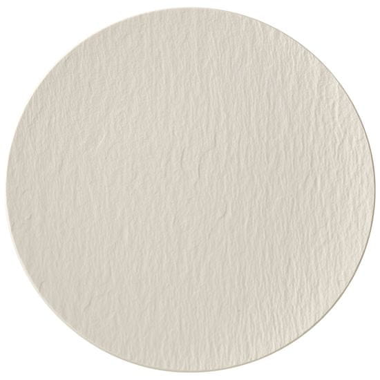 Villeroy & Boch Plitek gladek krožnik iz kolekcije MANUFACTURE ROCK BLANC