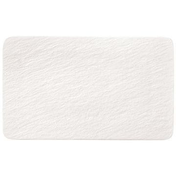 Villeroy & Boch Pravokotni krožnik iz kolekcije MANUFACTURE ROCK BLANC