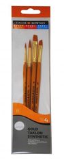 Daler Rowney Čopiči Simply Gold Taklon 400, set 4