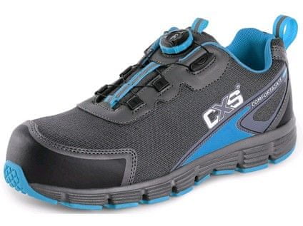 CXS Nizki delovni čevlji CXS ISLAND ARUBA O1, sivo-modri
