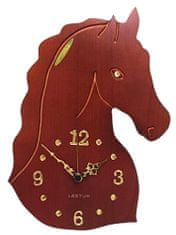 LESTUR Stenska ura Konj, dekorativna ura, darilna ura, lesena ura, darilo za ljubitelje konj, darilo za konjarje, Slovenija