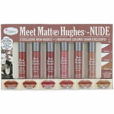 theBalm Set 6 obstojnih tekočih šmink Meet Matte Hughes - Nude #8