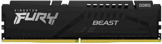 Kingston Fury Beast pomnilnik (RAM), 16 GB, CL40, DIMM, črn (KF560C40BB-16)