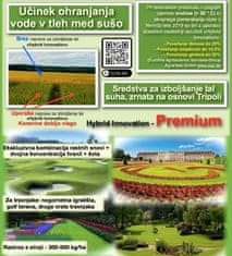 Hybrid Innovation Granulat Premium, 10 kg, za travišča, golf igrišča, nogometne zelenice, z ekskluzivno kombinacijo rastnih snovi, z dvojno koncentracijo hranil in šoto