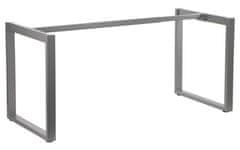 STEMA Kovinski okvir za mizo NY-A131. Dolžina nastavljiva. Noga "O". Dimenzije 120-180x80x72,5 cm. Siva.