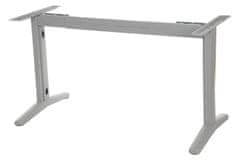 STEMA Kovinski okvir za mizo STT. Ima nastavljiv žarek. Globina 68 cm. Višina 72,5 cm. Siva.