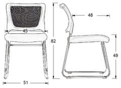 STEMA Stojalo CN-52/CH BLACK