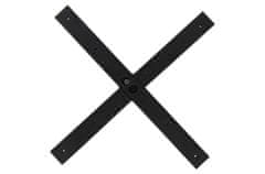 STEMA Kovinski namizni podstavek SH-5002-7/H. Dimenzije 55x55x110 cm. Črna.