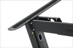 STEMA Kovinski okvir za mizo STL. Ima nastavljiv žarek. Globina 68 cm. Višina 72,5 cm. Črna.