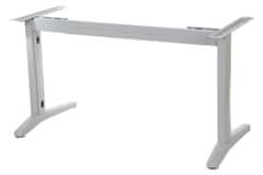 STEMA Kovinski okvir za mizo STL. Ima nastavljiv žarek. Globina 68 cm. Višina 72,5 cm. Siva.