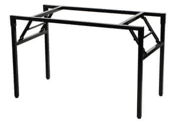 STEMA Okvir zložljive mize NY-A024. Dimenzije 136x66x72,5 cm. Črna.
