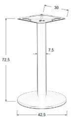 STEMA Podnožje za mizo - kovinsko SH-4003-1/B - &#8709 42,5 cm