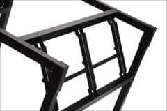 STEMA Okvir zložljive mize NY-A024. Dimenzije 76x76x72,5 cm. Črna.
