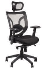 STEMA Vrtljivi stol KB-8901 BLACK