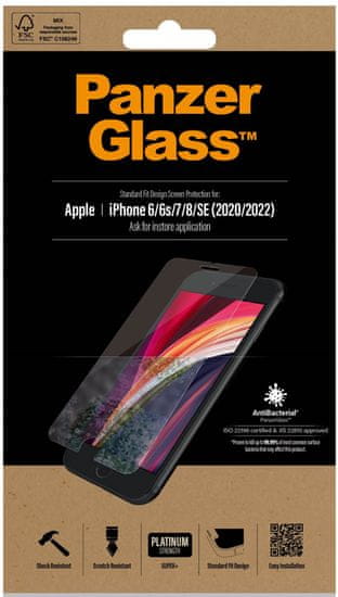 PanzerGlass Standard Apple iPhone 6/6s/7/8/SE (2020/2022), 2684