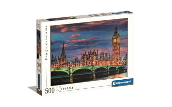 Clementoni London Parliament sestavljanka, 500 delov (35112)