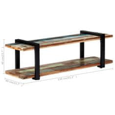 Vidaxl TV omarica 130x40x40 cm iz trdnega predelanega lesa