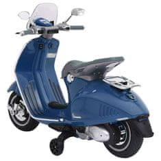 Vidaxl Otroški motor Vespa GTS300 moder