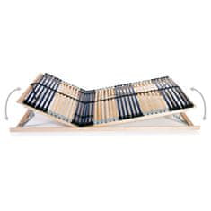 Vidaxl Letveno dno za posteljo 42 letvic 7 con 120x200 cm