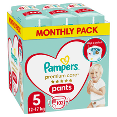 Pampers Premium Care hlačne plenice, vel. 5 (102 kosov)